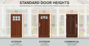 Read more about the article Standard Door Height – Complete Guide for Homes and Buildings