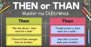 Read more about the article Then or Than: Master the Difference for Clear Professional Writing