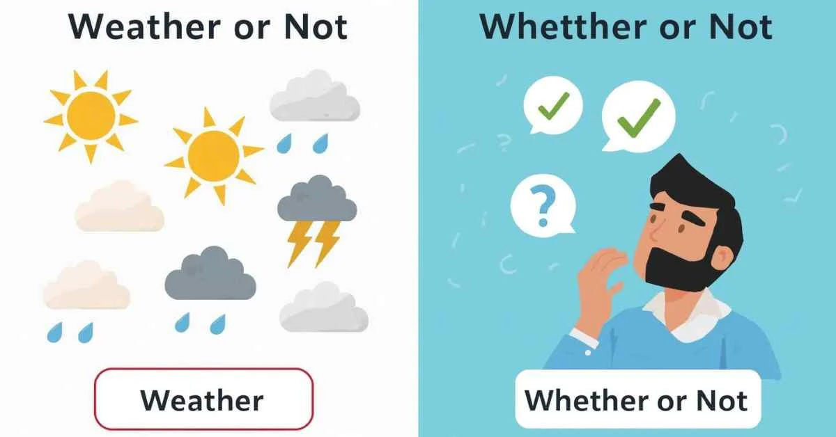 You are currently viewing Weather or Not: Meaning & Correct Usage Explained