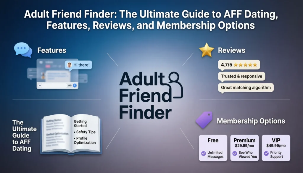 Adult Friend Finder: The Ultimate Guide to AFF Dating, Features, Reviews, and Membership Options