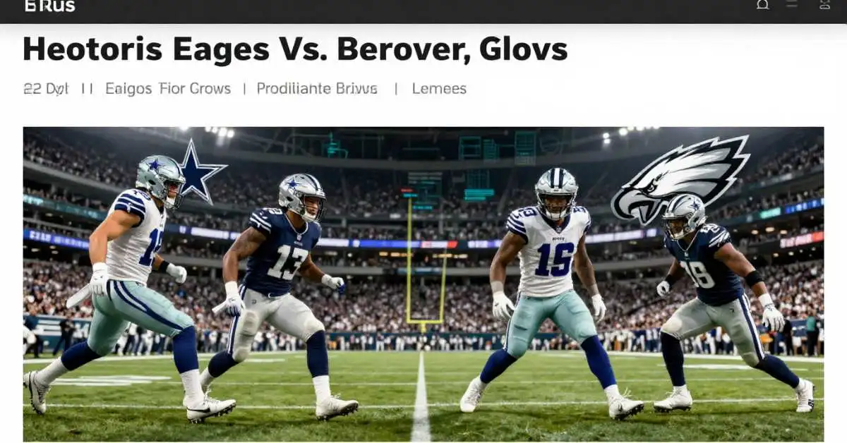 Read more about the article Dallas Cowboys vs Philadelphia Eagles Player Stats: Complete Match Analysis, Team Performance & Game Insights